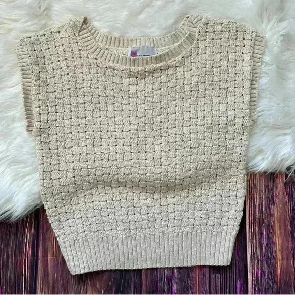 Prophecy Tops - Vintage Prophecy Knit Vest Large